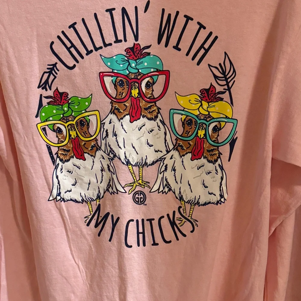 Gildan Ultra Cotton Light Pink T-Shirt - Picture 9 of 17